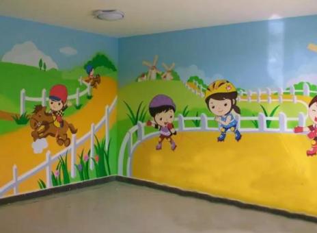 应城幼儿园墙体彩绘制作流程及注意事项