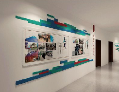 应城企业文化墙用什么材料好？